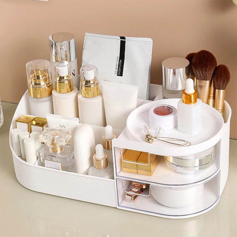 Large Capacity Cosmetic Storag - Luxury Skincare Organizer ulasan dan harga