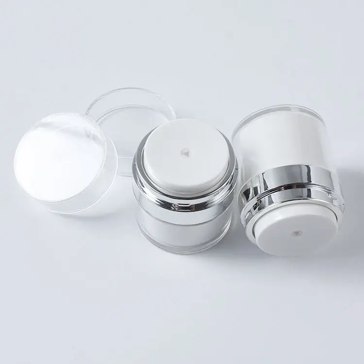 Airless Lotion Empty Acrylic C - Luxury Skincare Cream ulasan dan harga