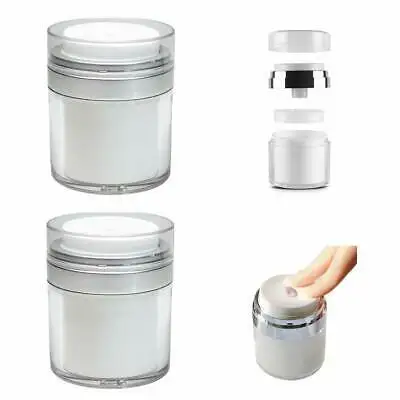 Airless Lotion Empty Acrylic C - Luxury Skincare Cream ulasan dan harga