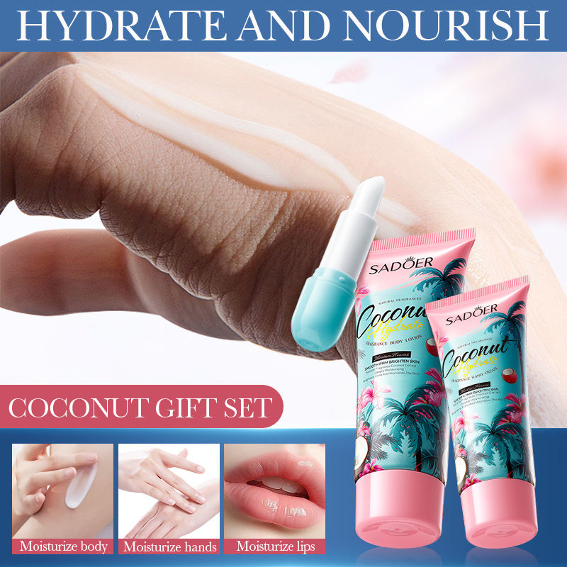 Coconut Hydrating Luxury Gift  - Luxury Skincare Gifts ulasan dan harga