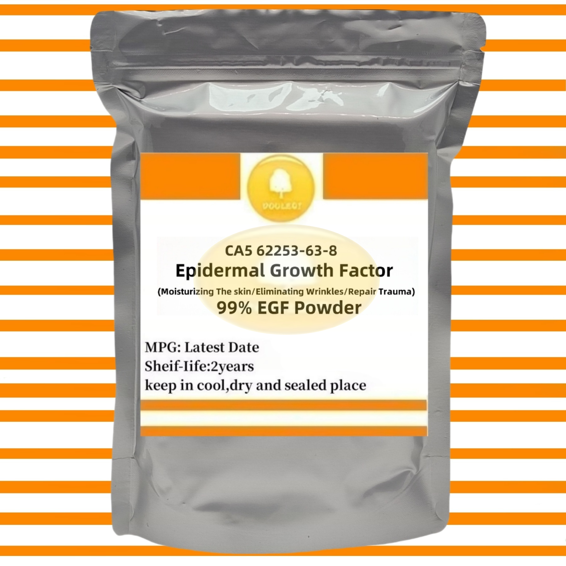 Hot Sell EGF Powder Epidermal  - Epidermal Growth Factor ulasan dan harga