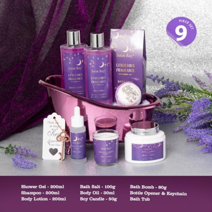 Bath Basket Spa Kit Spa Gifts  - Luxury Skincare Gifts ulasan dan harga
