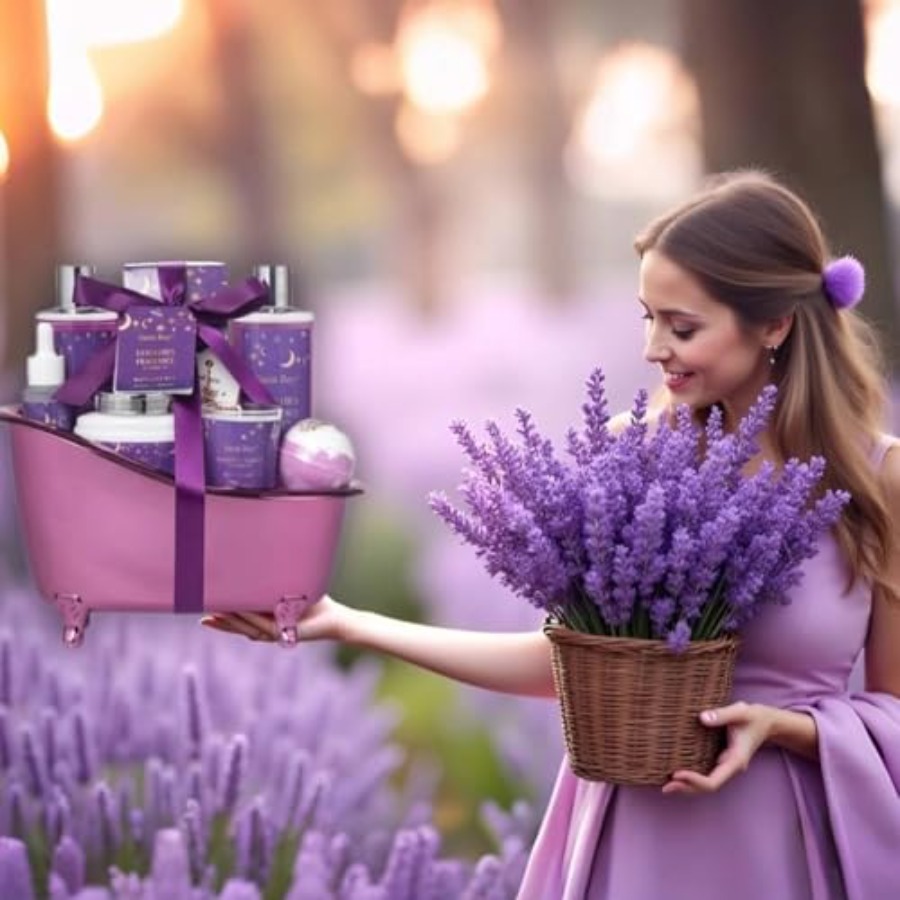 Bath Basket Spa Kit Spa Gifts  - Luxury Skincare Gifts ulasan dan harga