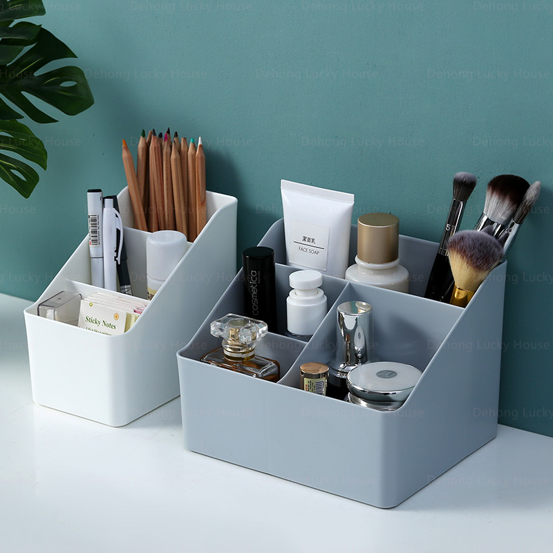 Plastic Desktop Sundries Stora - Luxury Skincare Organizer ulasan dan harga