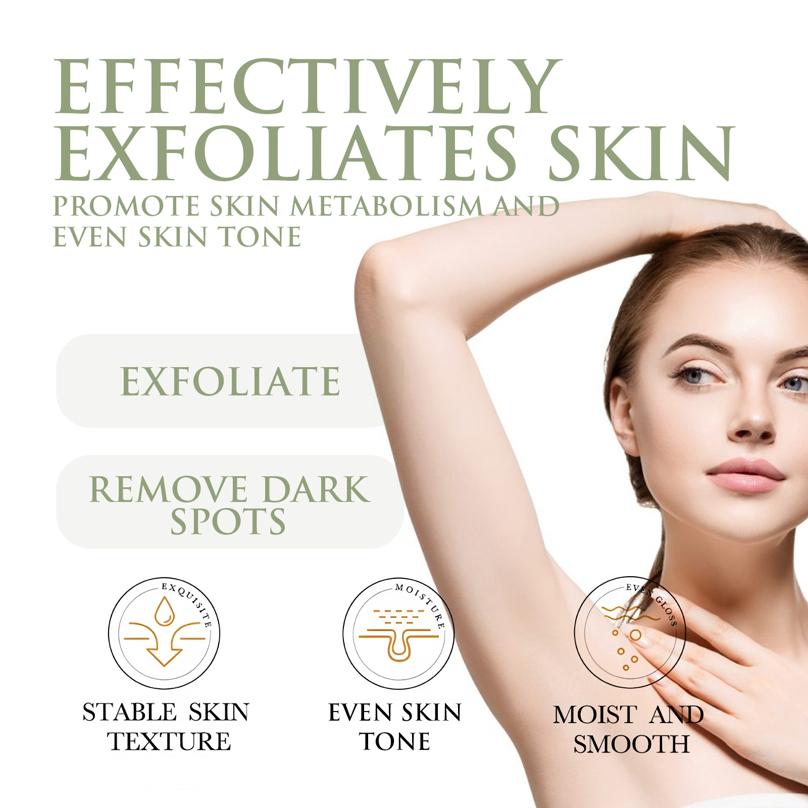 Avocado Ice Cream Body Scrub 1 - Luxury Skincare Gifts ulasan dan harga