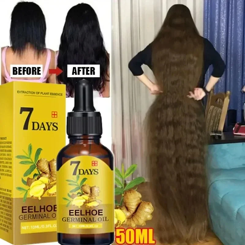 7 Day Fast Hair Growth Oil Gin - Epidermal Growth Factor ulasan dan harga