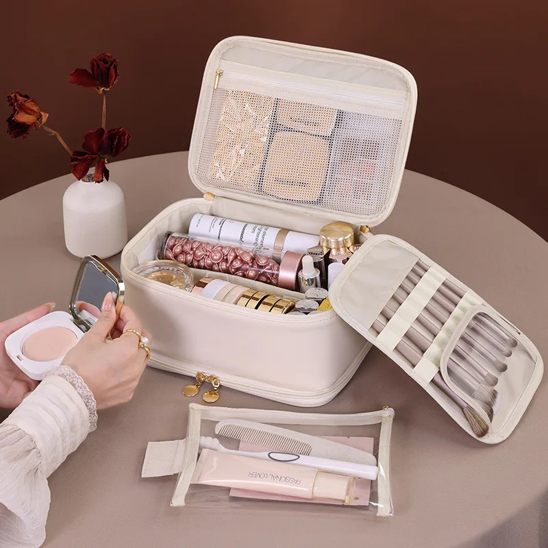 Double-layered Luxury cosmetic - Luxury Skincare Organizer ulasan dan harga