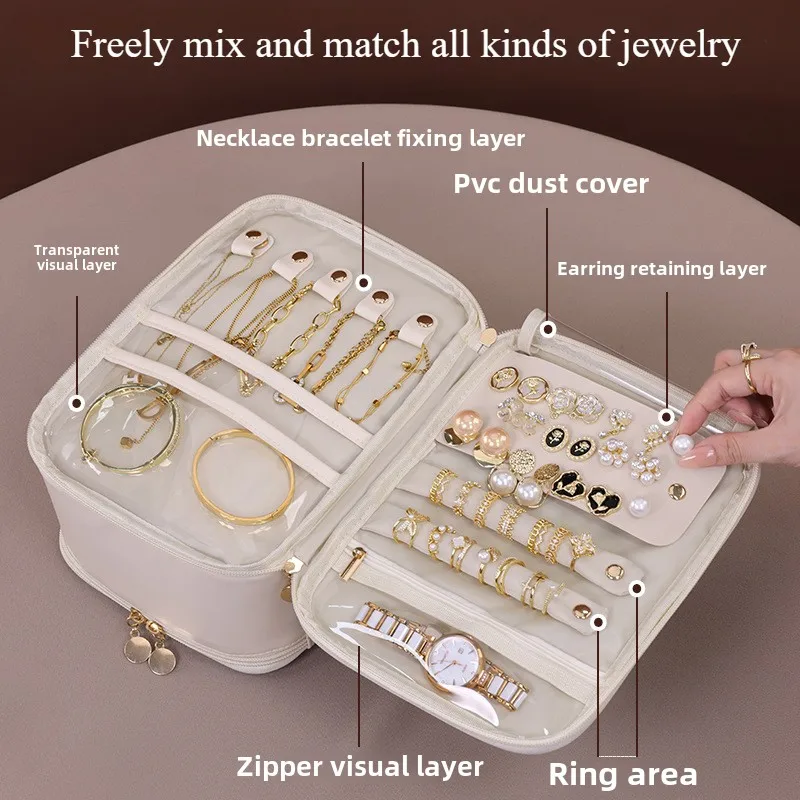 Double-layered Luxury cosmetic - Luxury Skincare Organizer ulasan dan harga