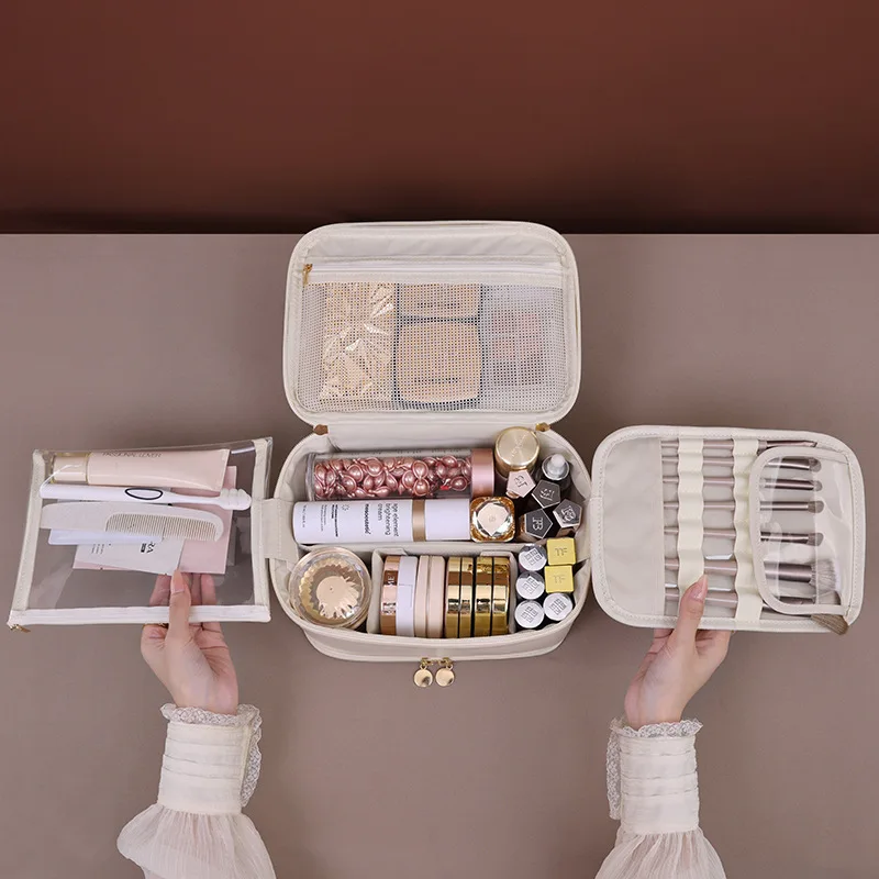 Double-layered Luxury cosmetic - Luxury Skincare Organizer ulasan dan harga