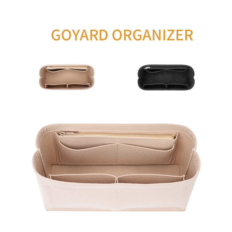 Felt Insert Bag Cosmetic Organ - Luxury Skincare Organizer ulasan dan harga