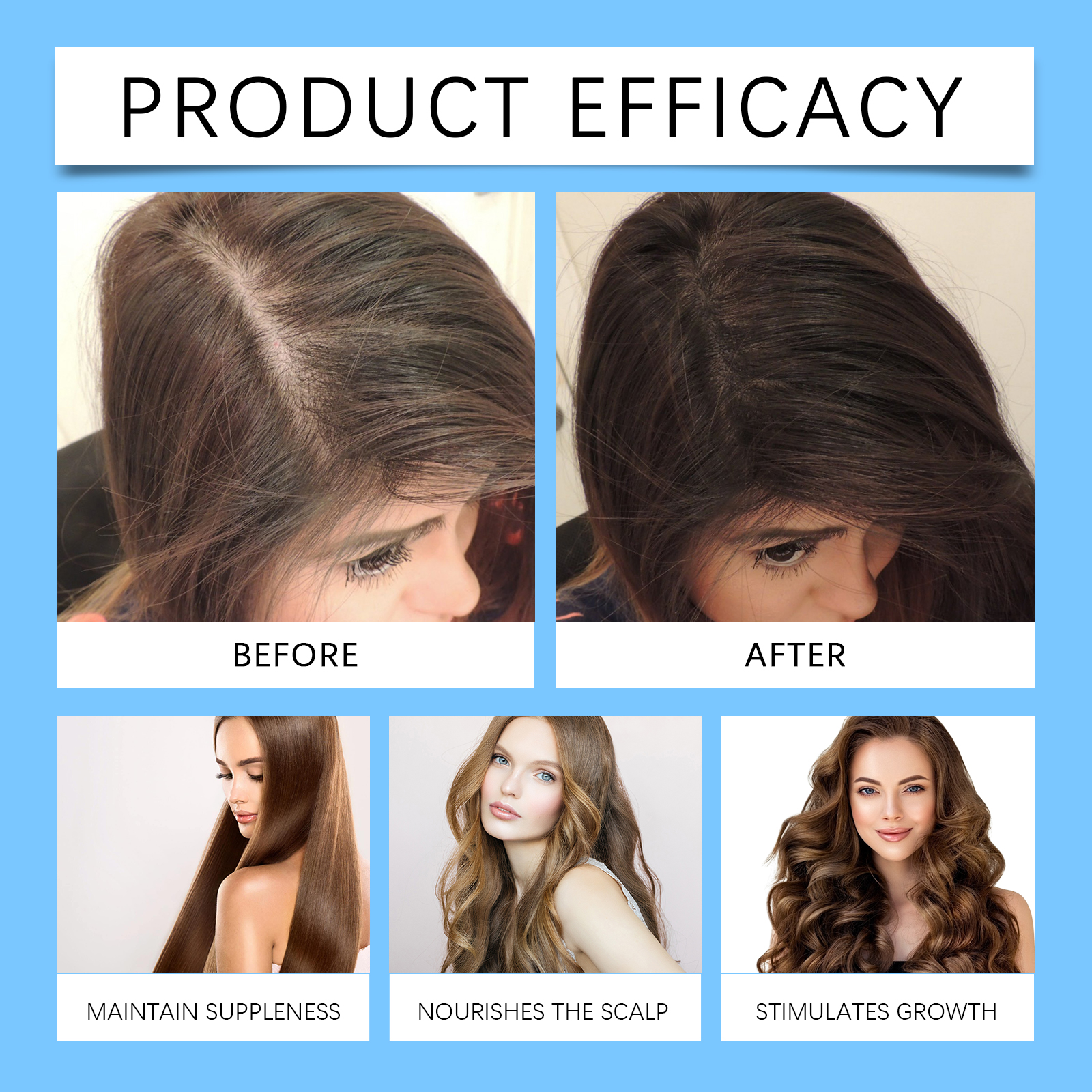 Copper Peptide Hair Serum 30ml - Epidermal Growth Factor ulasan dan harga