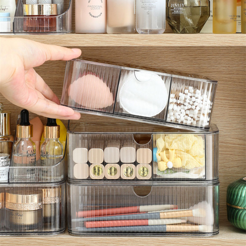 Drawer Type Cosmetics Storage  - Luxury Skincare Organizer ulasan dan harga