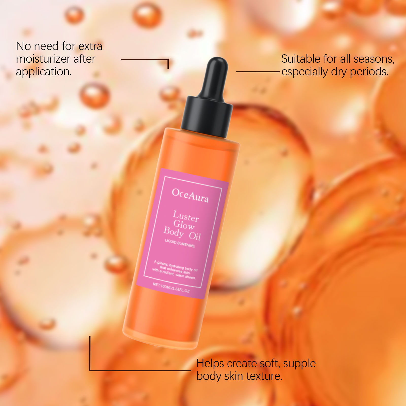Magic Luxury Body Massage Oil  - Luxury Skincare Cream ulasan dan harga