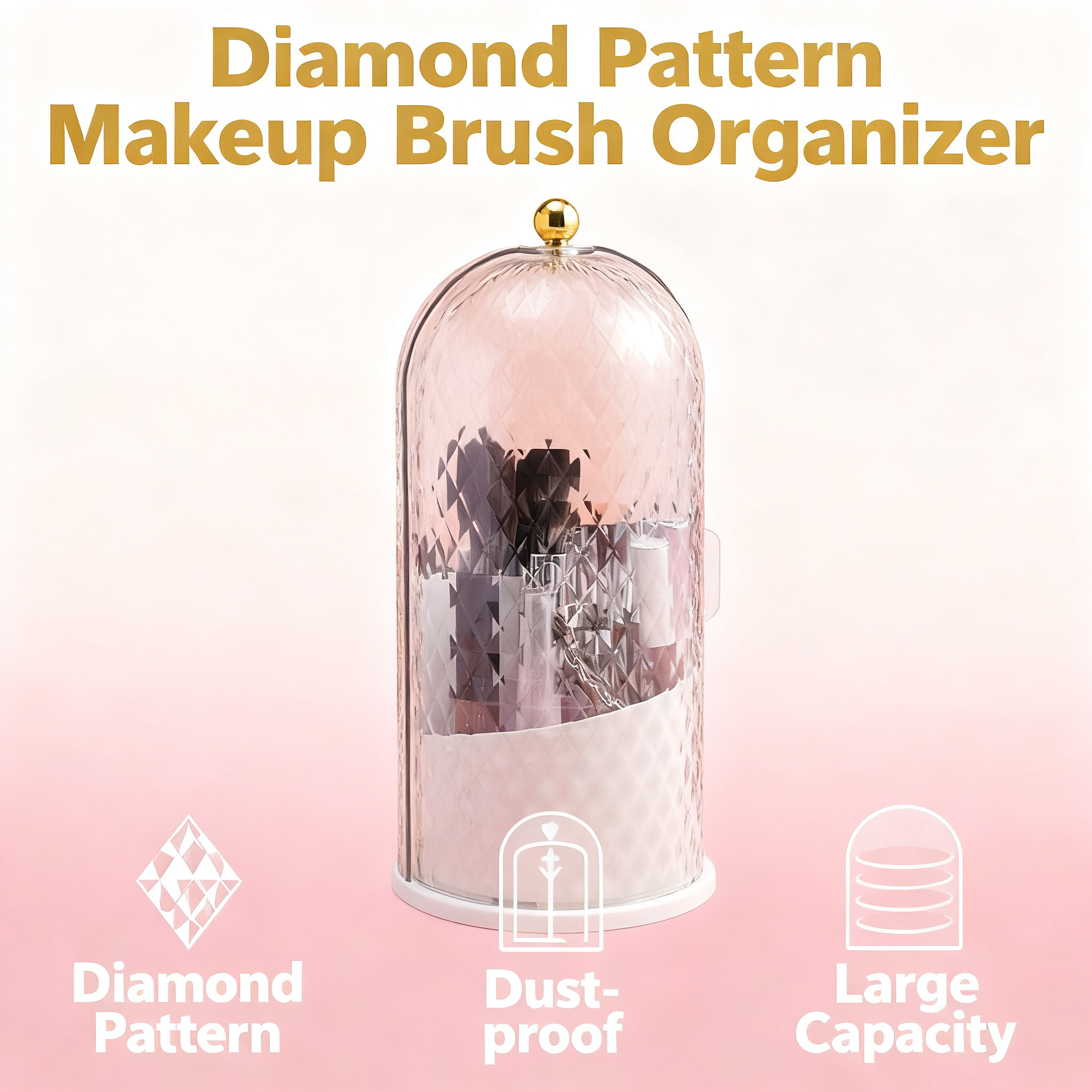 360° Rotating Makeup Brush Hol - Luxury Skincare And Makeup Brands ulasan dan harga
