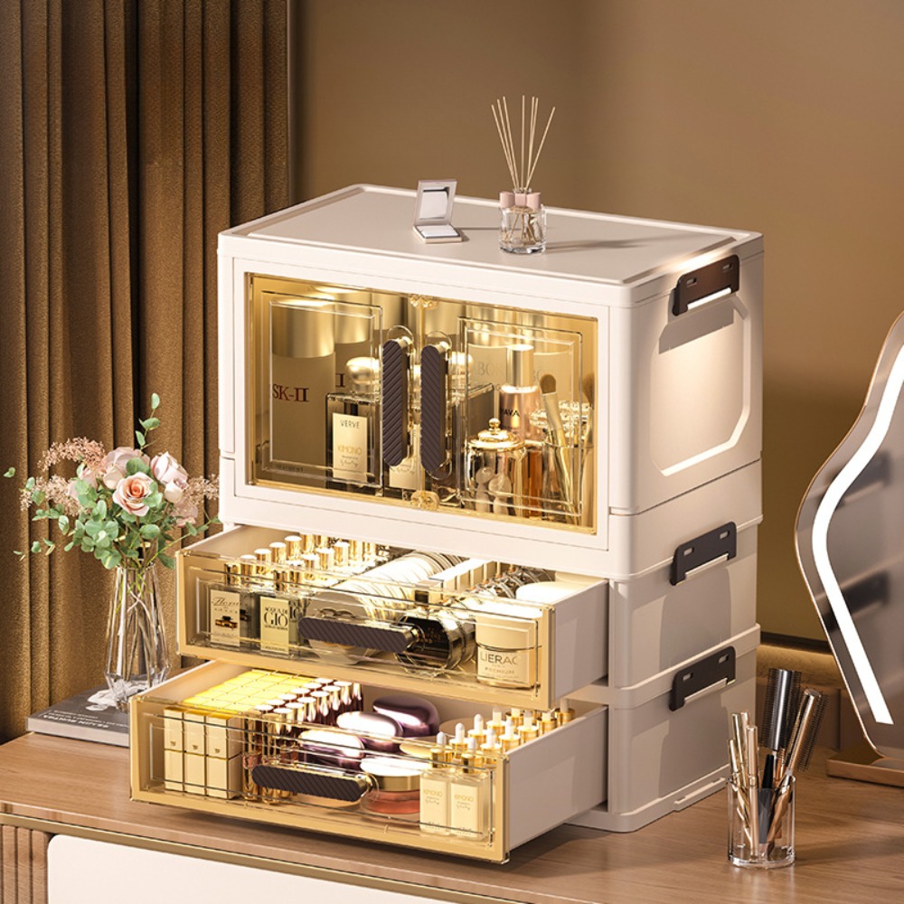 Multi-functional 3 Tier Cosmet - Luxury Skincare Organizer ulasan dan harga